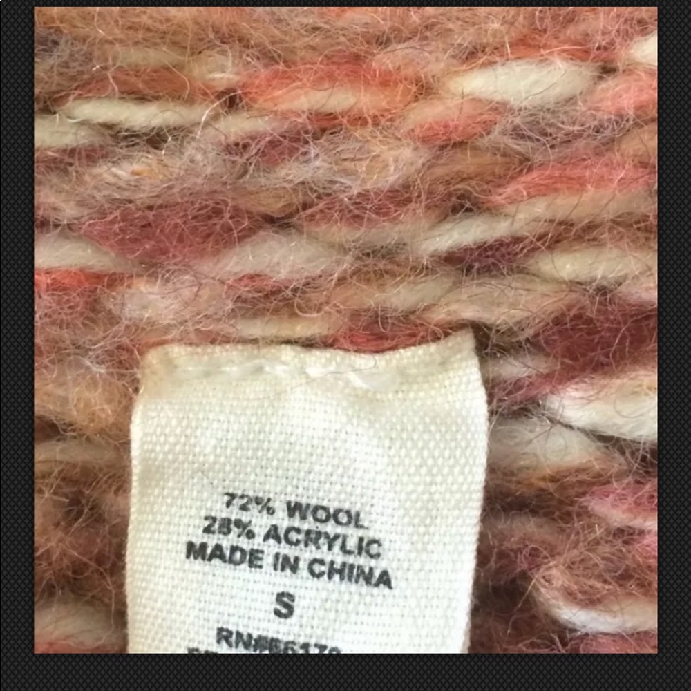SLEEPING ON SNOW Anthropologie Marled Chunky Wool - Picture 7 of 8